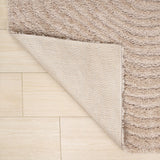 Sandmere Concentric Ring High-low Shag Area Rug