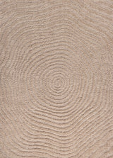 Sandmere Concentric Ring High-low Shag Area Rug