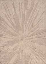 Willowshade Sunburst Abstract High-low Shag Area Rug