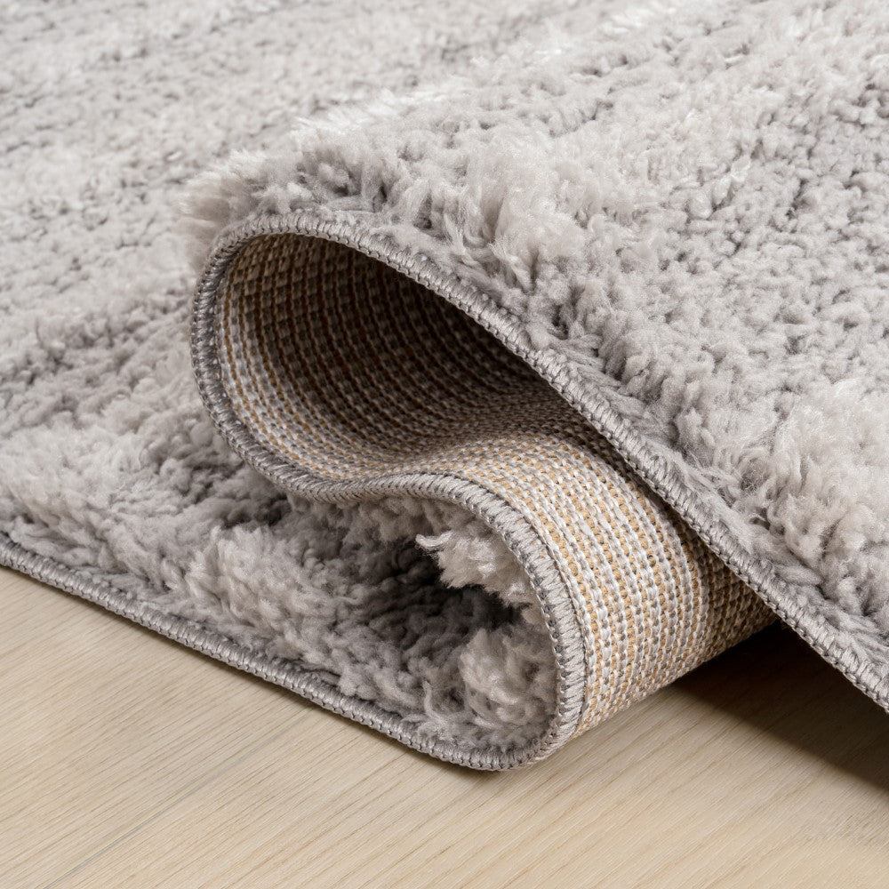 Earthyn Distressed Linear Stripe High-low Shag Area Rug