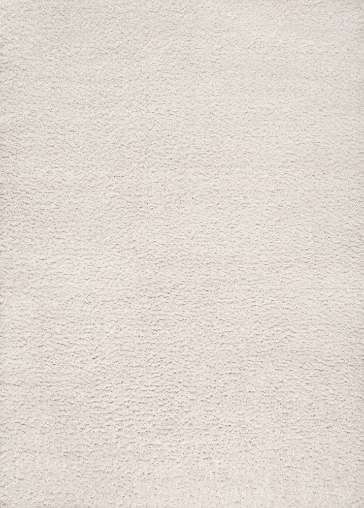 Veloura Modern Luxe Solid High-pile Shag Area Rug