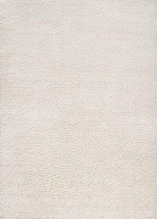 Veloura Modern Luxe Solid High-pile Shag Area Rug