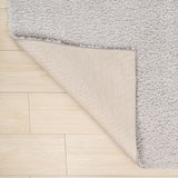 Veloura Modern Luxe Solid High-pile Shag Area Rug