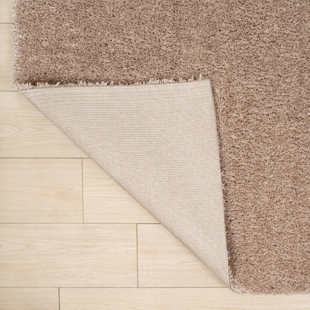 Veloura Modern Luxe Solid High-pile Shag Area Rug