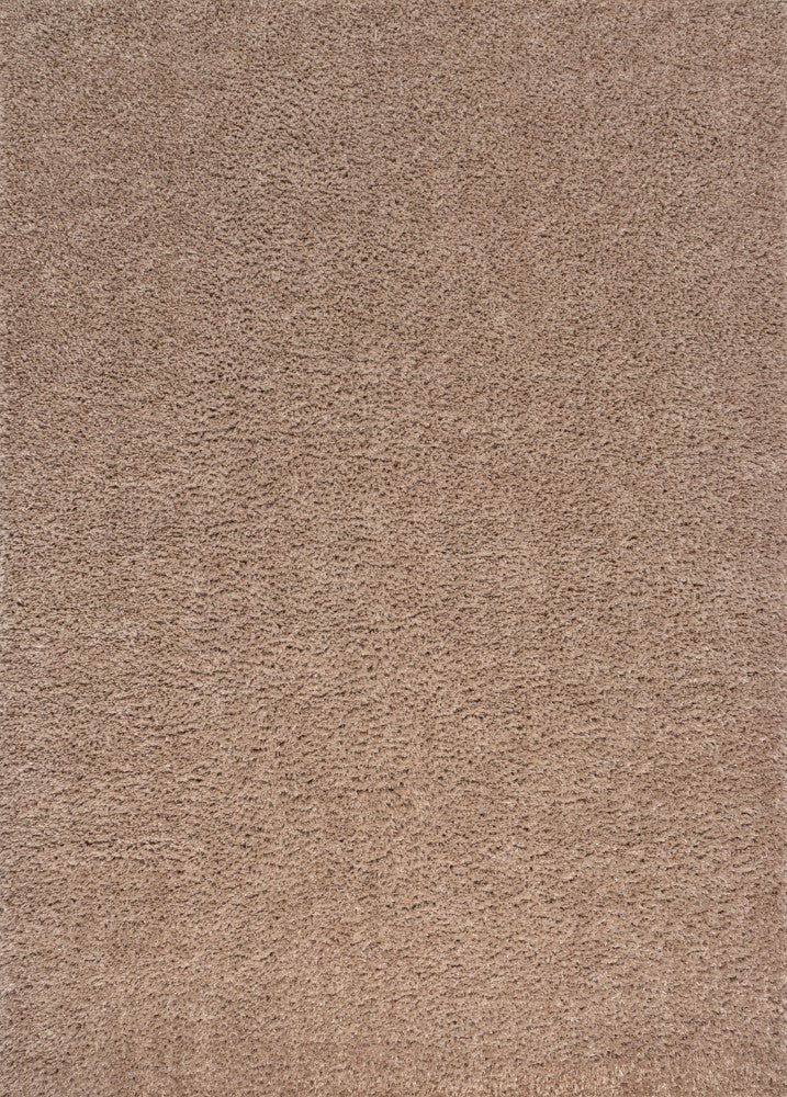 Veloura Modern Luxe Solid High-pile Shag Area Rug