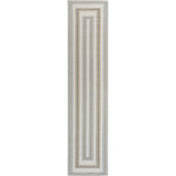 Always Classic Nautical Mitre Stripe Reversible Machine-Washable Indoor/Outdoor Area Rug