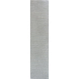Eco Classic Coastal Pinstripe Reversible Machine-Washable Indoor/Outdoor Area Rug