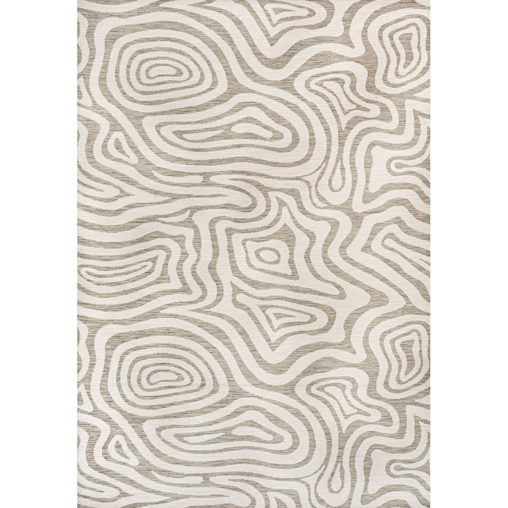 Echo Modern Bohemian Abstract Organic Reversible Machine-Washable Indoor/Outdoor Area Rug