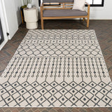Lizzy Modern Geometric Moroccan Reversible Machine-Washable Indoor/Outdoor Area Rug