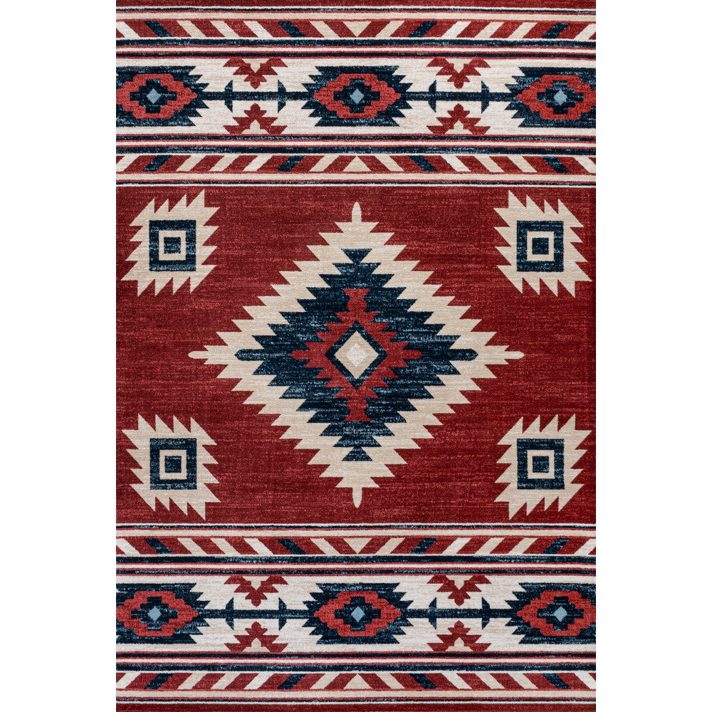 Aliyana Medallion Southwestern Area Rug