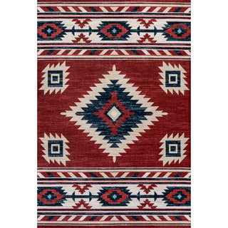 Aliyana Medallion Southwestern Area Rug