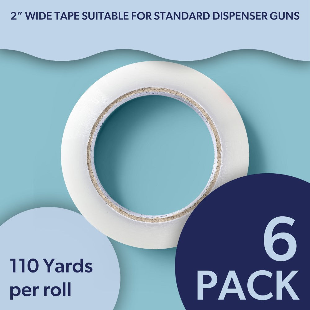 Otto Classic Heavy Duty 2" x 110 Yards Per Roll Packing Tape