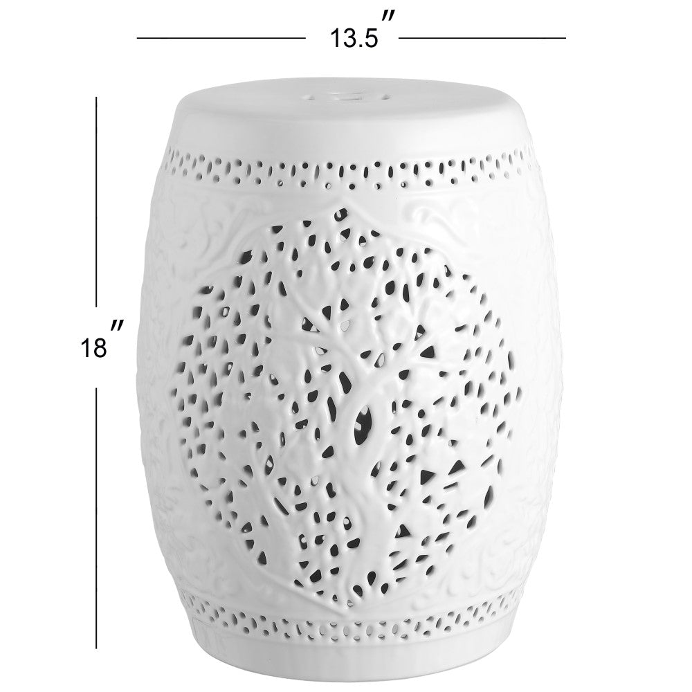 Robert 18" Ceramic Garden Stool
