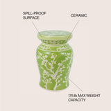 Scholar 17.7" Ceramic Garden Stool
