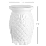 Langle Owl 17.5" Ceramic Garden Stool