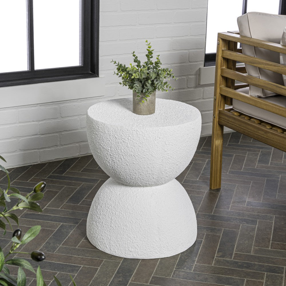 Lane-Century 18" Mid-Century Modern Drum Accent Table