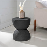 Lane-Century 18" Mid-Century Modern Drum Accent Table