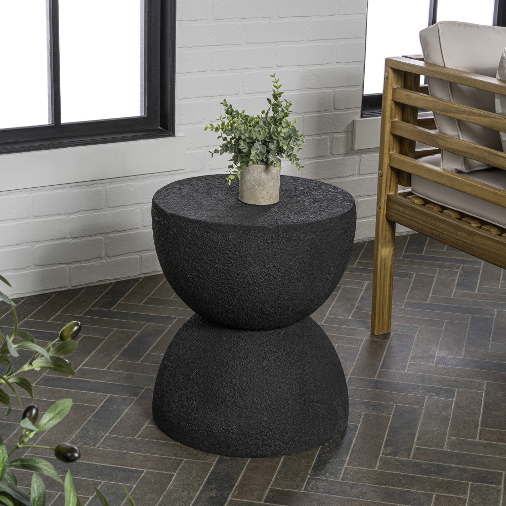 Lane-Century 18" Mid-Century Modern Drum Accent Table