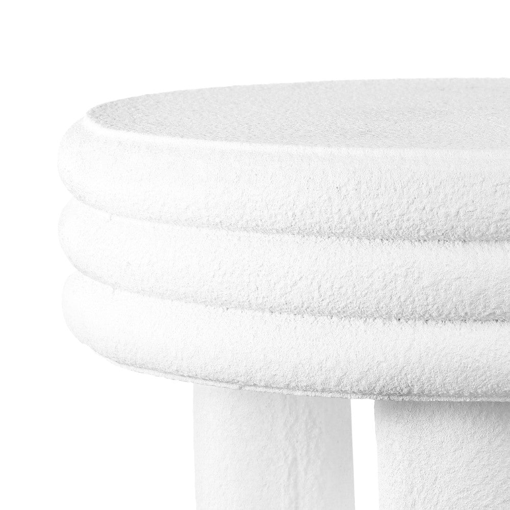 Rashida 13.5" Contemporary Minimalist Curvy Low Accent Table