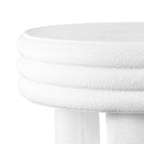 Rashida 13.5" Contemporary Minimalist Curvy Low Accent Table