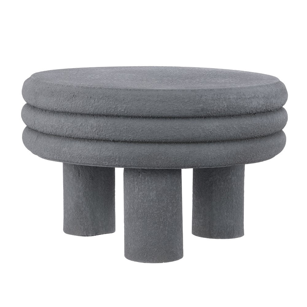 Rashida 13.5" Contemporary Minimalist Curvy Low Accent Table