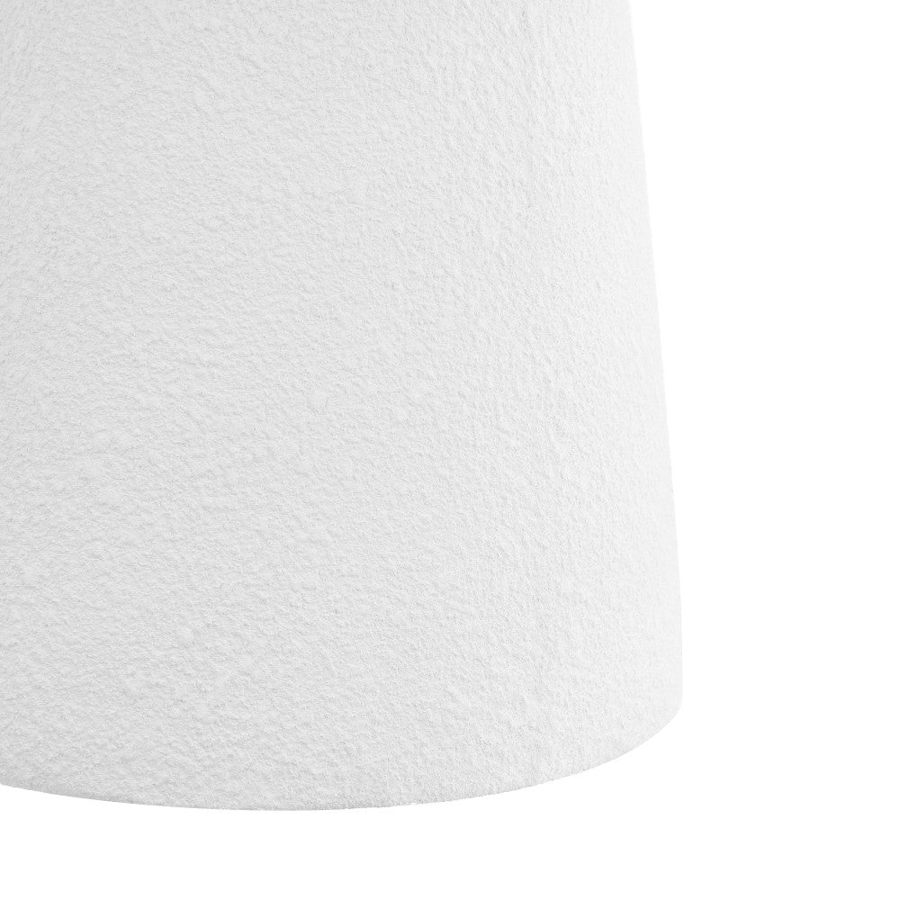 Conrad 18" Minimalist Modern Drum Accent Table Pedestal