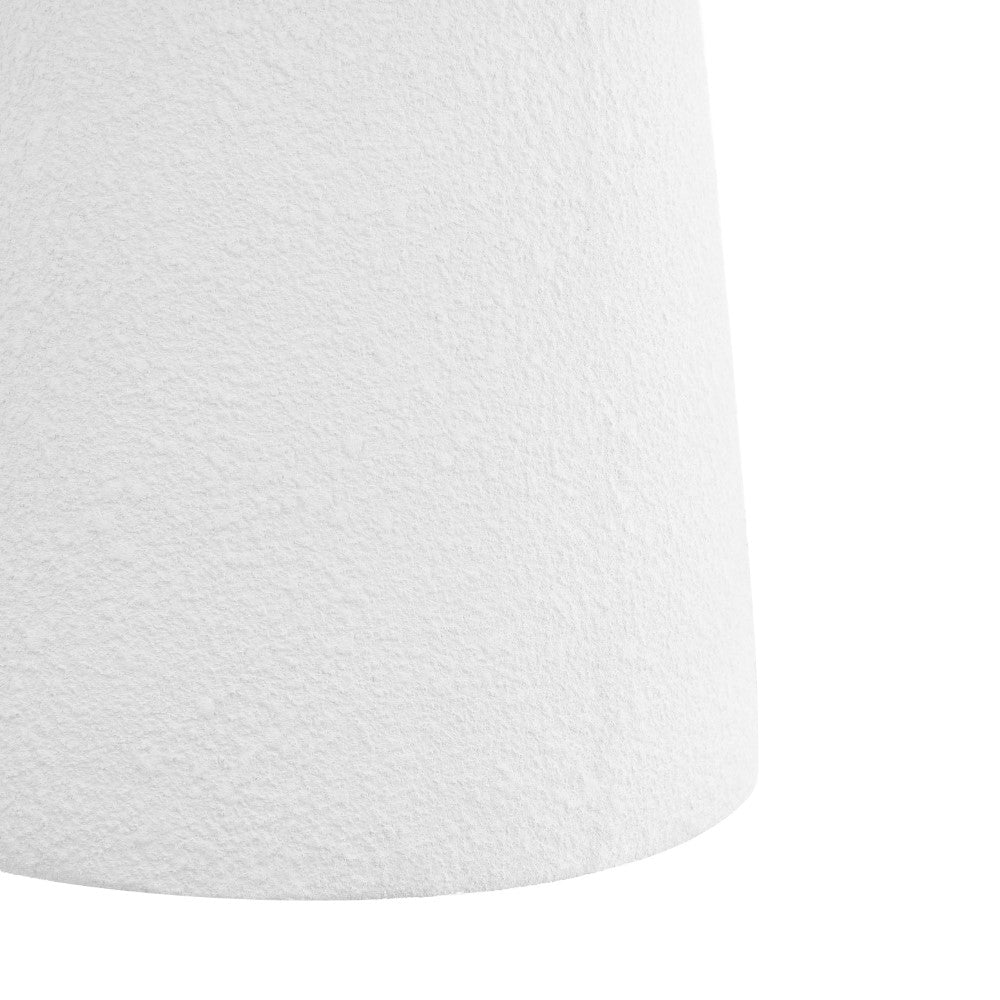 Conrad 18" Minimalist Modern Drum Accent Table Pedestal