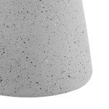 Conrad 18" Minimalist Modern Drum Accent Table Pedestal