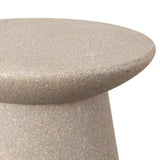 Conrad 18" Minimalist Modern Drum Accent Table Pedestal
