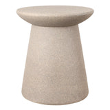 Conrad 18" Minimalist Modern Drum Accent Table Pedestal