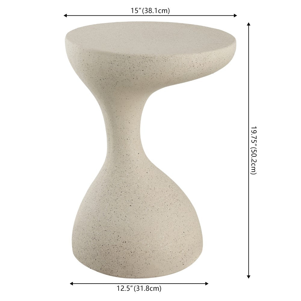 Boracay Modern Minimalist Indoor/Outdoor Resin Drink Table
