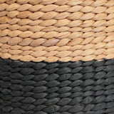 Aimee Modern Minimalist Hand-Woven Hyacinth Stool