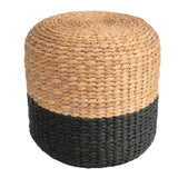 Aimee Modern Minimalist Hand-Woven Hyacinth Stool