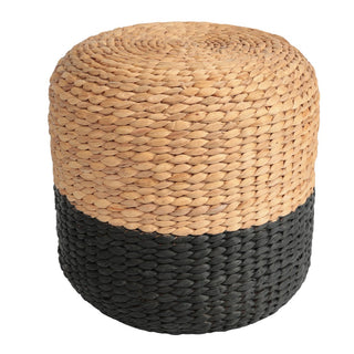 Aimee Modern Minimalist Hand-Woven Hyacinth Stool