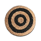 Aimee Modern Minimalist Hand-Woven Hyacinth Stool