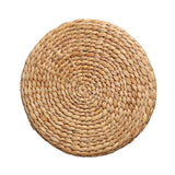 Alberto Modern Bohemian Hand-Woven Hyacinth Mushroom Stool