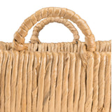 Anika 22.5" Traditional Southwestern Hand-Woven Abaca Tray with Handles