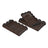 Dark Brown (Set of 3)