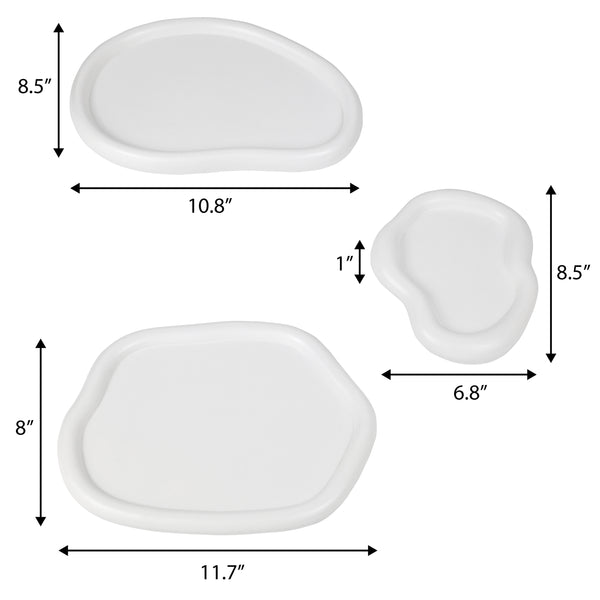 Dimension Image White (Set of 3)