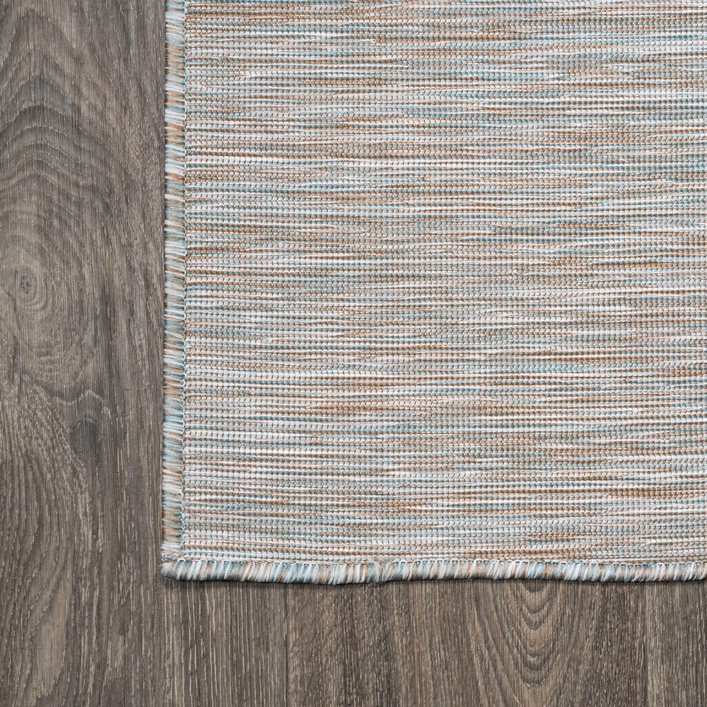 Nieleon Ethan Modern Flatweave Solid Indoor/Outdoor Area Rug