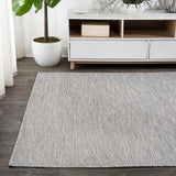 Nieleon Ethan Modern Flatweave Solid Indoor/Outdoor Area Rug