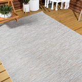 Nieleon Ethan Modern Flatweave Solid Indoor/Outdoor Area Rug