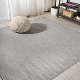 Nieleon Ethan Modern Flatweave Solid Indoor/Outdoor Area Rug