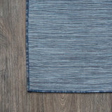 Nieleon Ethan Modern Flatweave Solid Indoor/Outdoor Area Rug