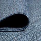Nieleon Ethan Modern Flatweave Solid Indoor/Outdoor Area Rug