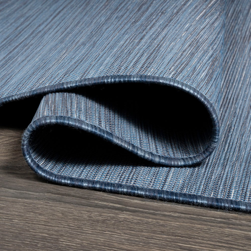 Nieleon Ethan Modern Flatweave Solid Indoor/Outdoor Area Rug