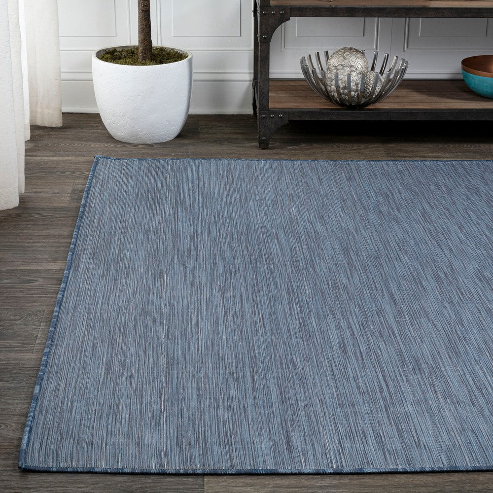 Nieleon Ethan Modern Flatweave Solid Indoor/Outdoor Area Rug