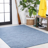 Nieleon Ethan Modern Flatweave Solid Indoor/Outdoor Area Rug