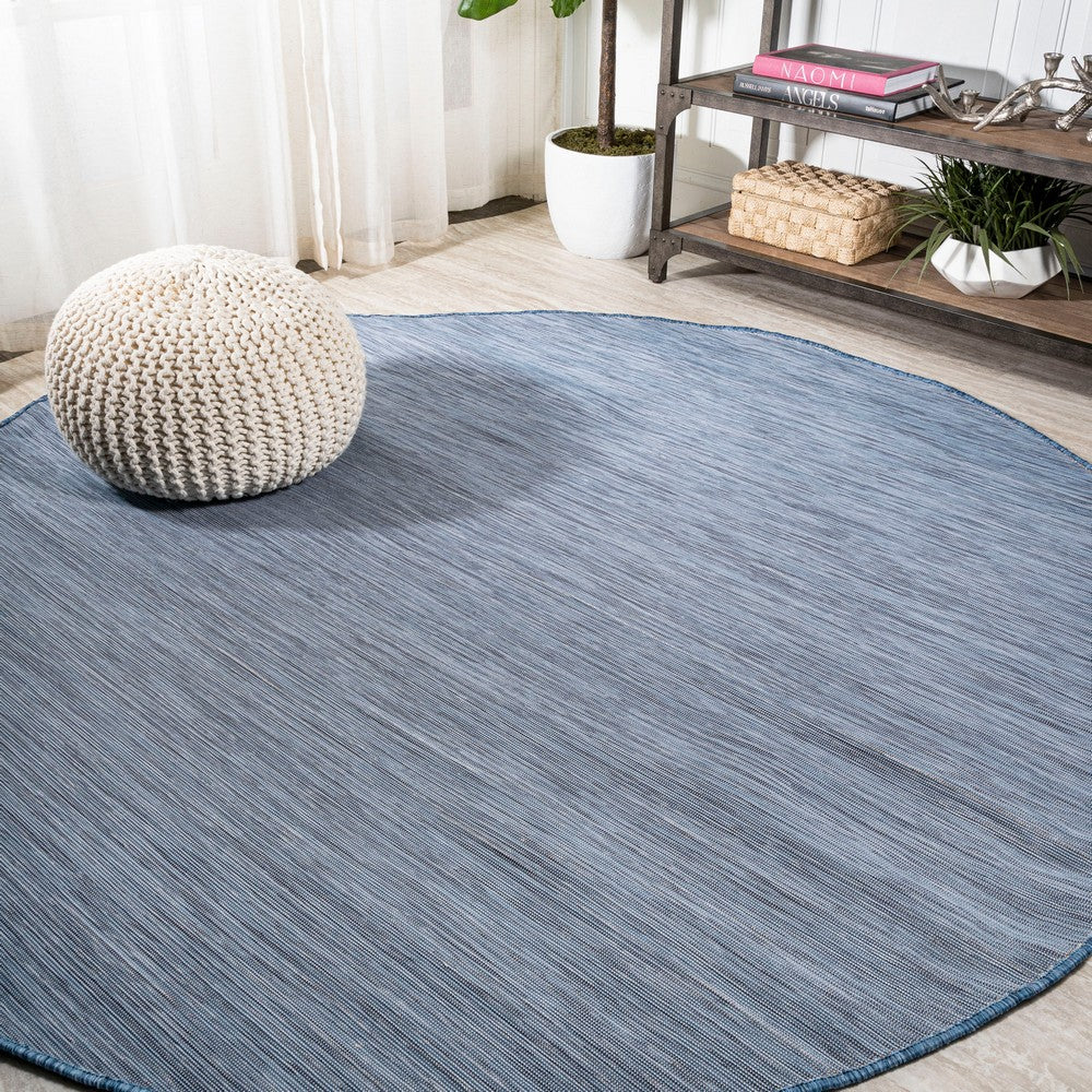 Nieleon Ethan Modern Flatweave Solid Indoor/Outdoor Area Rug