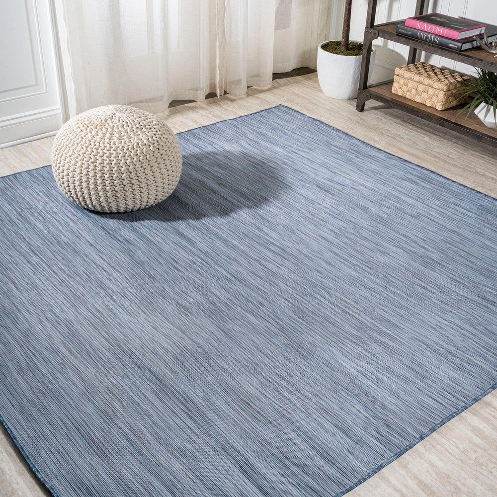 Nieleon Ethan Modern Flatweave Solid Indoor/Outdoor Area Rug